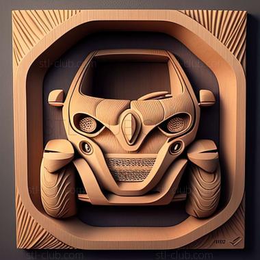 3D модель Renault Twizy (STL)